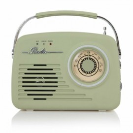 AKAI Vintage Radio Built-in USB SAGE GREEN | A60014VSG