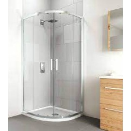 VERVE Quadrant Shower 2 Door 900mm Silver | VOCQ90SC 