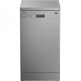 BEKO Slimline 45cm Dishwasher SILVER | DFS05020S