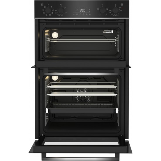BEKO 60cm Built-in High Specification RecycledNet™ Double Oven | BBDM243BOC