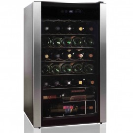BELLING 34 Bottle Freestanding Wine Cooler | BWC34BK