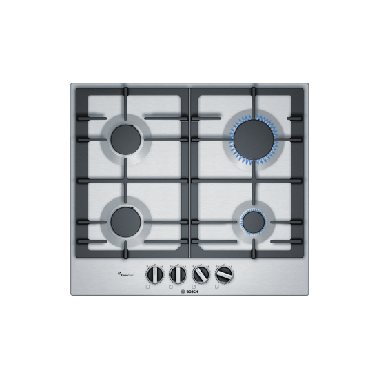 BOSCH Serie 6 Gas Hob STAINLESS STEEL | PCP6A5B90