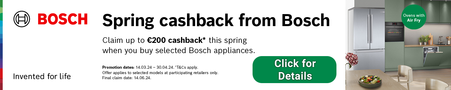 Bosch Spring Cashback Offer