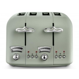 DELONGHI Argento 4 Slice Toaster GREEN | CT04.GR