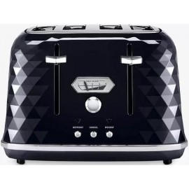 DELONGHI Simbolo 4-Slice Toaster BLACK | CTJX4003.BK