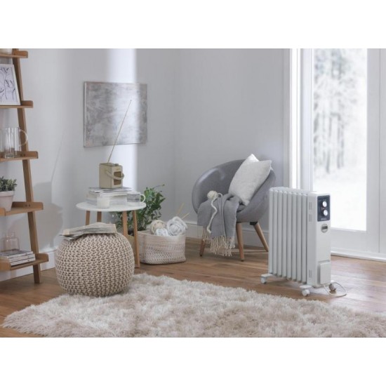 Dimplex 2kW Portable Freestanding Oil-Free Radiator with Timer | ECR20Tie