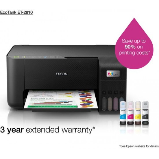 EPSON EcoTank All-in-One Wireless Inkjet Printer | ET-2810