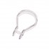 EUROSHOWERS Clip-On Curtain Rings (12 Pcs) CLEAR | 19460 