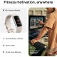 Fitbit Charge 6 Health Fitness Exercise Tracker Smart Watch Porcelain Silver | 79-GA05185-GB