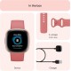 Fitbit Versa 4 Smart Fitness Tracker Exercise Watch Pink Sand Copper Rose | 79-FB523RGRW