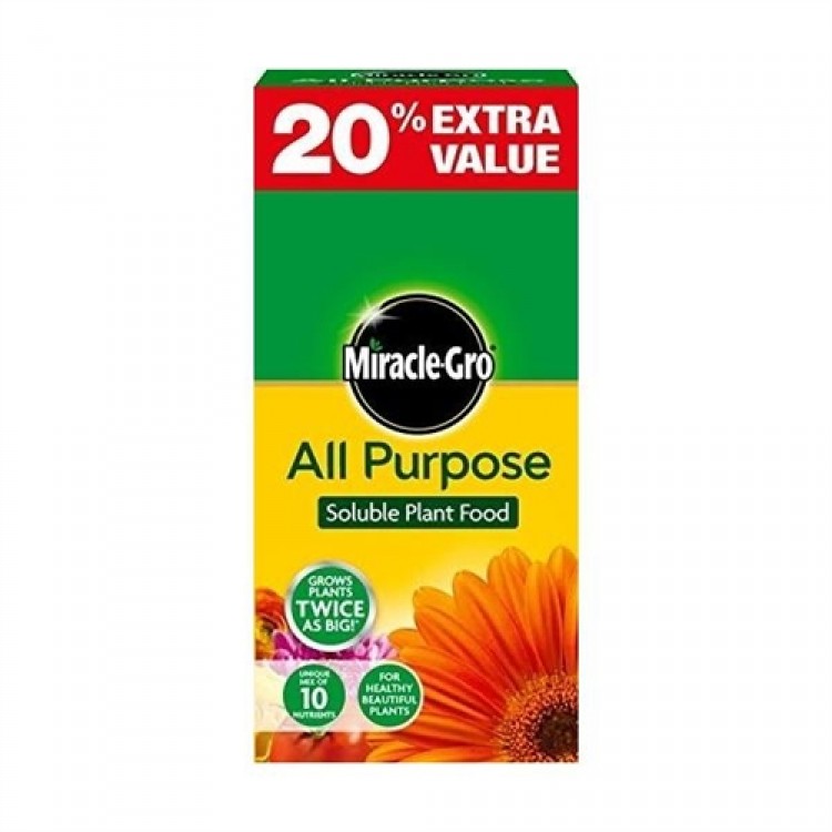 MIRACLE-GRO All Purpose Plant Food 1kg PLUS 20% Free | 65090