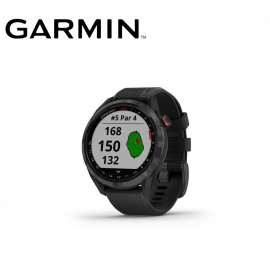 Garmin Approach S42 Premium GPS Golf Watch Smartwatch Black / Carbon Grey | 010-02572-00