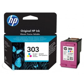 HP 303 Tri-Colour Ink Cartridge | T6N01AE