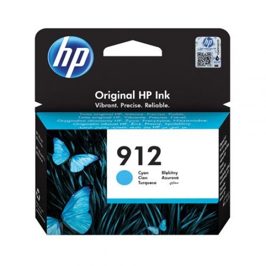HP 912 Ink cartridge 300 pages CYAN| 3YL77AE