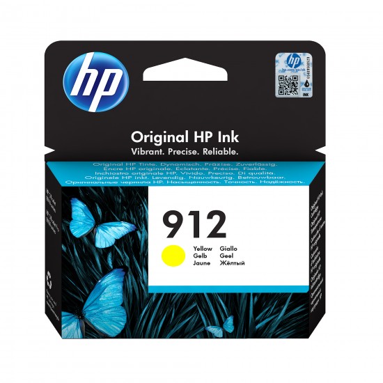 HP 912 Ink cartridge 300 pages YELLOW | 3YL79AE