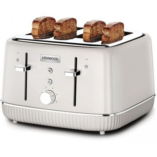KENWOOD Elegancy 4-Slice Toaster CREAM | TFP10.A0CR
