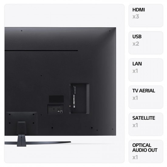 LG 65” LED UR81 HD 4K HDR Smart TV 2023 | 65UR81006LJ