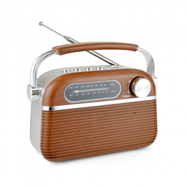 LLOYTRON Rechargeable FM-BT Vintage Radio | PP6403WD
