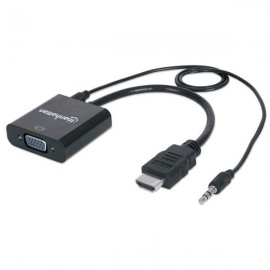 MANHATTAN HDMI Vga Converter With Audio | 151450