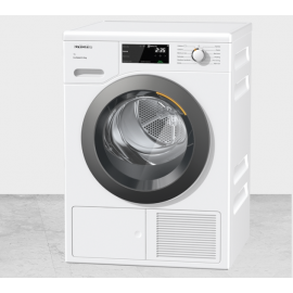 Miele 8kg T1 Heat Pump Tumble Dryer EcoSpeed WHITE | TCF640