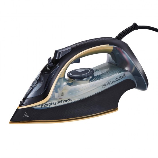 MORPHY RICHARDS Crystal Clear Gold 35g Steam Output Steam Iron | 377515