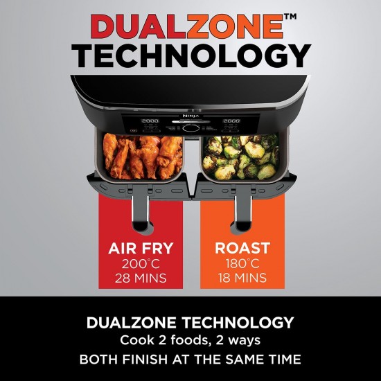 NINJA Air Fryer Foodi Max Dual Zone 9.5L | AF400UK