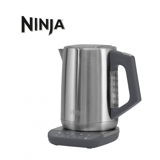 Ninja KT201UK Perfect Temperature Kettle, 1.7L, Stainless Steel