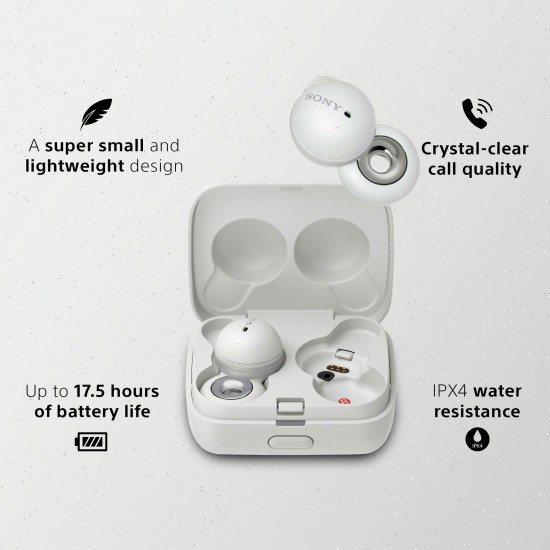 SONY Linkbuds In-Ear True Wireless Earbuds WHITE | WF-L900H