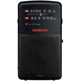 SANGEAN SR-35 AM/FM Pocket Analog Radio | 424687