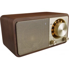 SANGEAN WR-7 Mini Classic Desk Radio CHERRY/DARK | TY006