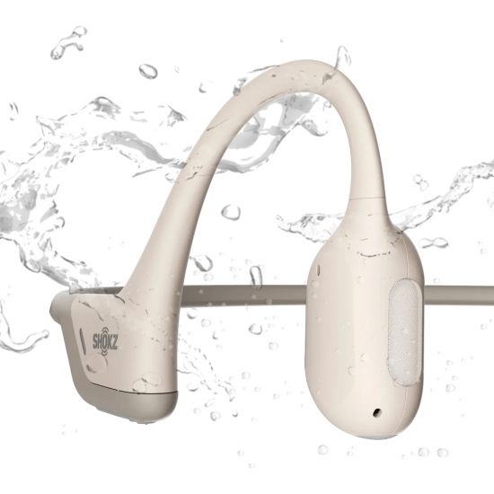 SHOKZ OpenRun Pro Wireless Open-Ear Sports Running Headphones Beige | 38-S810BG