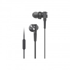 SONY Extra Bass In-ear Wired Headphones BLACK | MDR-XB55AP
