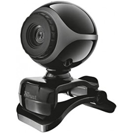 TRUST Exis Webcam BLACK/SILVER | T17003