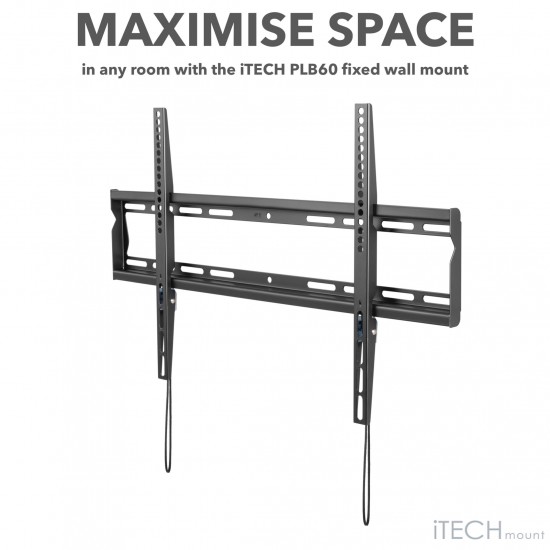 iTECH Wall Mount Fixed Vesa for 37" to 80" TV's | PLB60B