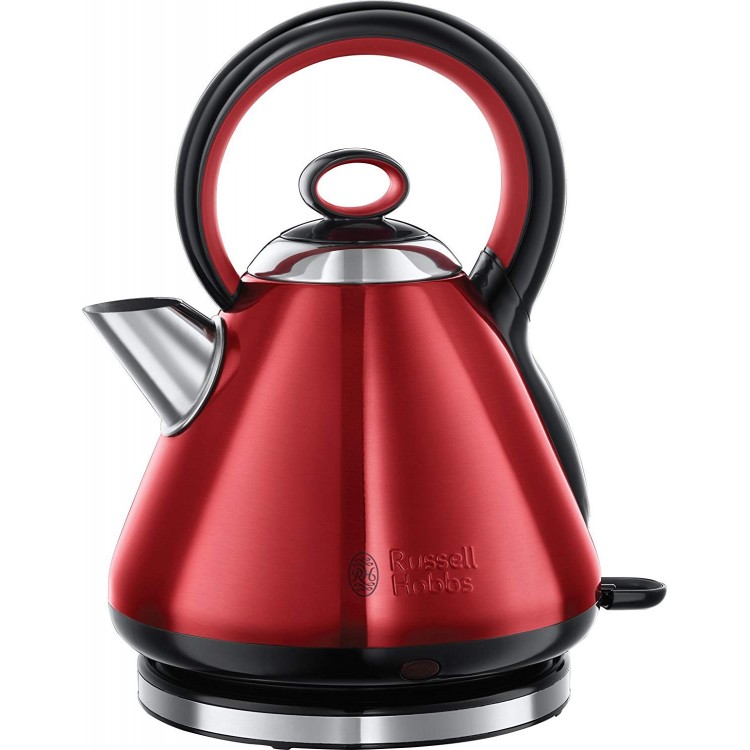 Russell Hobbs Legacy Quiet Boil Red Kettle | 21885