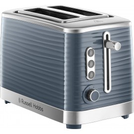 Russell Hobbs Inspire Grey 2 Slice Toaster | 24373