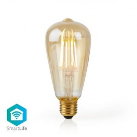 Nedis Wi-Fi Smart LED Filament Bulb E27 ST64 5W 500 lm | 306190