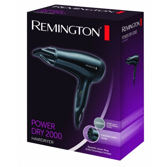 REMINGTON Power Dry 2000W Hair Dryer D3010