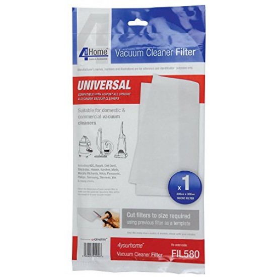 Qualtex FIL580 cut to size Vacuum Cleaner Filter