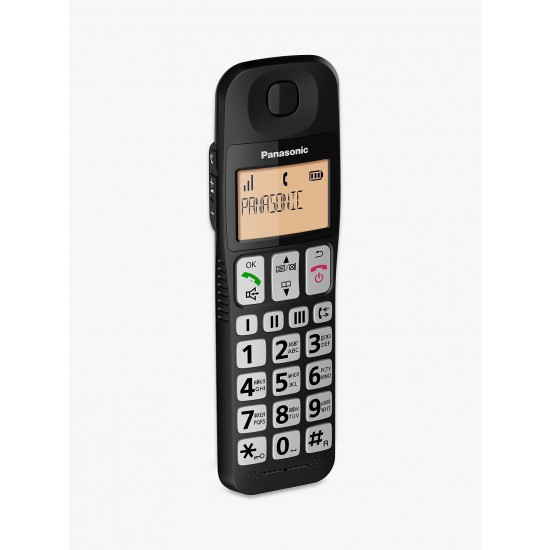 Panasonic KX-TGE110EB Digital Cordless Telephone with Nuisance Call Block