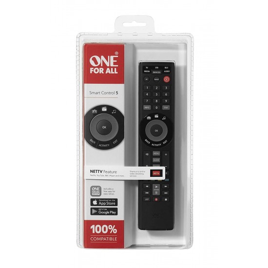 ONE FOR ALL Smart Control 5 Remote Control URC7955