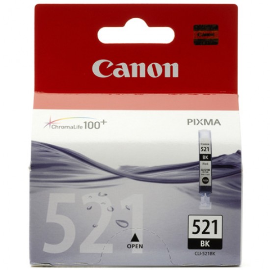 Canon Black Ink Cartridge | CLI-521BK