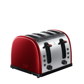 RUSSELL HOBBS 21301 4SL RED TOASTER